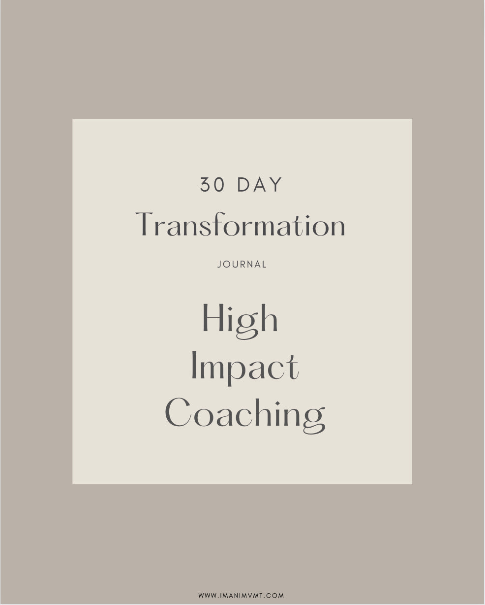 The 30 Day Business Transformation Journal