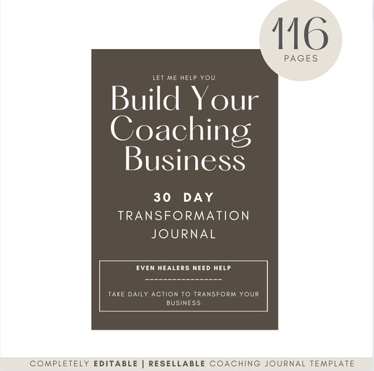 The 30 Day Business Transformation Journal