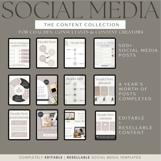 The Social Media Content Collection